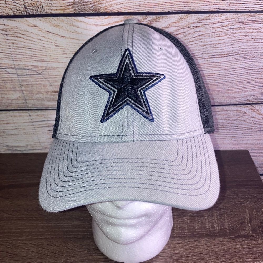 Dallas Cowboys New Era 39Thirty Blue L/XL Fitted Hat Cap NFL